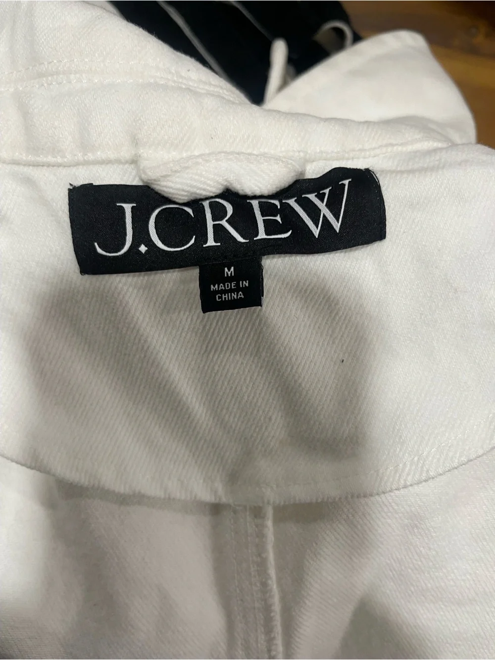 J. Crew structured white